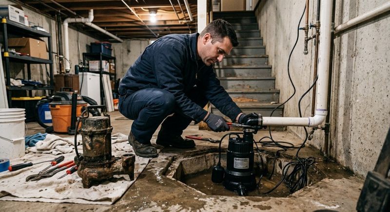 Ejector Pump Installation in Mobile, AL