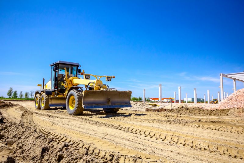 Site Preparation with Grading Equipment