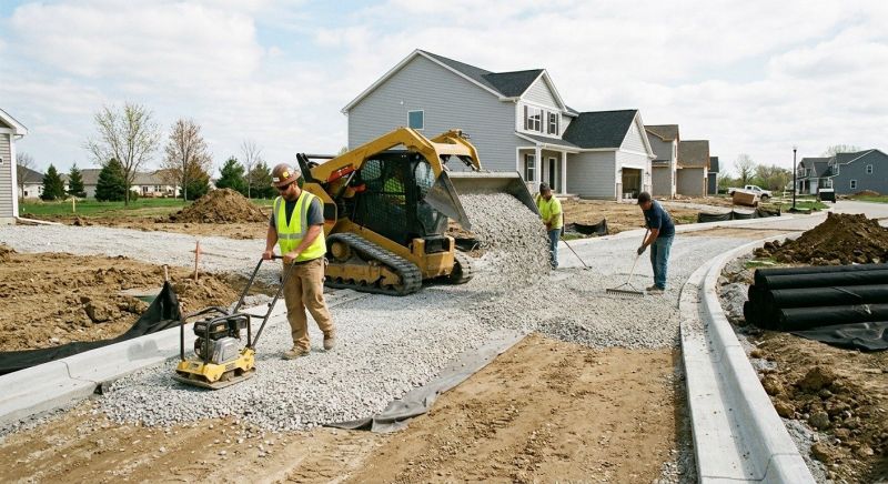 Gravel Pouring in Calvert County, MD
