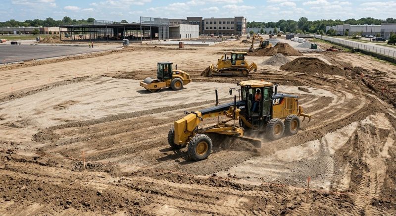 Parking Lot Excavation in Utah County, UT