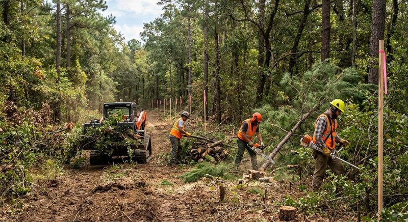 Thicket Clearing in Katy, TX