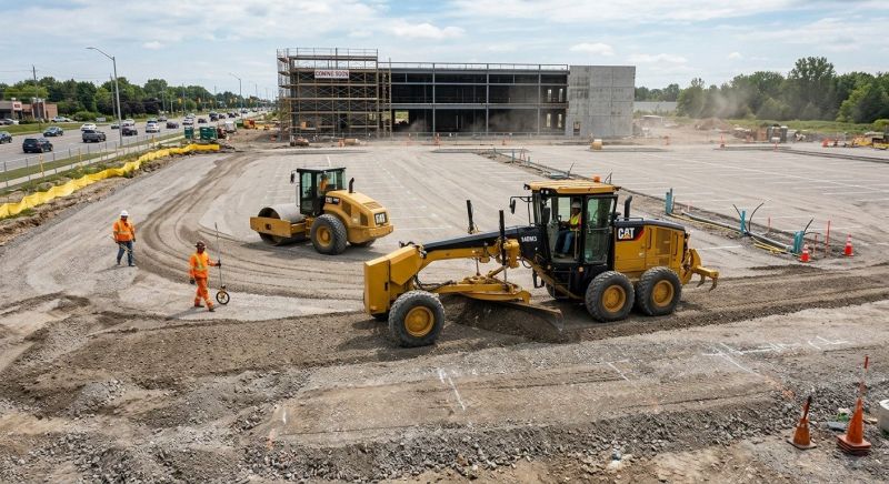 Parking Lot Leveling in Davis County, UT